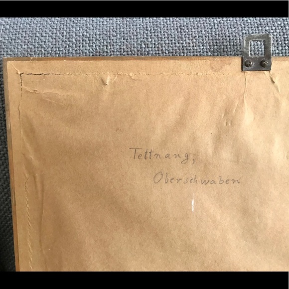 Original Vintage German Lithograph - Picture 8 of 11